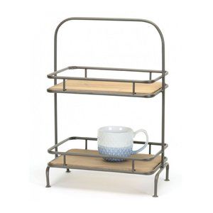 **SOLD**  Two-Tiered Home Stand